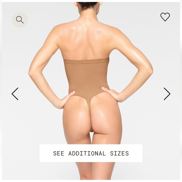 Brand New Skims Seamless Sculpt Strapless Thong Bodysuit - Picture 6 of 8